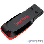 SanDisk Cruzer Blade 128GB USB 2.0 Type-A Black and Red USB Flash Drive SDCZ50-128G-B35 - Image 4