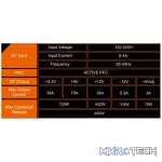 Gigabyte P450B 450w 80plus Bronze Power Supply Unit - Image 3