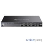 TP-Link Omada 24-port Gigabit Stackable L3 Managed PoE+ Switch with 4x10G Slots SG6428XHP
