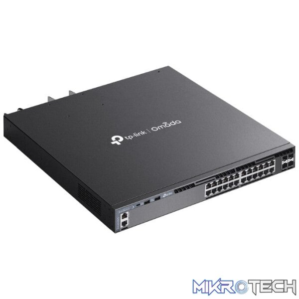 TP-Link Omada 24-port Gigabit Stackable L3 Managed PoE+ Switch with 4x10G Slots SG6428XHP - Image 3