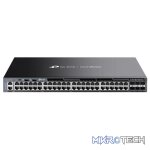 TP-Link Omada 48-port Gigabit Stackable L3 Managed Switch with 6x10G Slots SG6654X