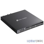 TP-Link Omada 48-port Gigabit Stackable L3 Managed PoE+ Switch with 6x10G Slots SG6654XHP - Image 3