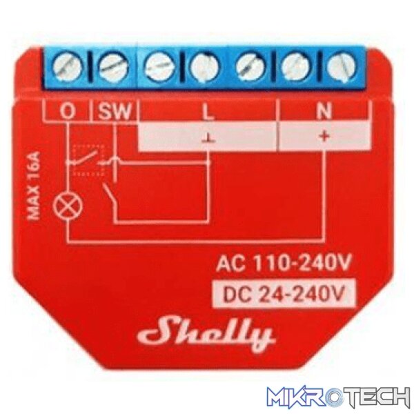 shelly-plus-1pm-other-accessories-44446218420388 Shelly Plus 1PM Wi-Fi Relay With Power Monitoring - Image 1