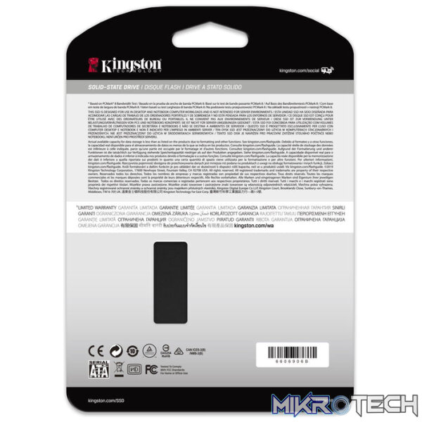 Kingston KC600 2.5-inch 512GB Serial ATA III 3D TLC Internal SSD SKC600/512G - Image 2