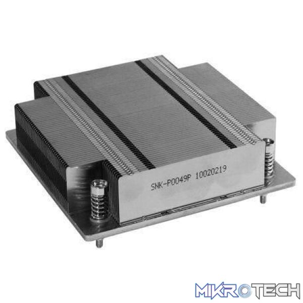 Supermicro SM-SNK-P0049P 1U Passive Enhanced Performance CPU Heat Sink Supermicro SM-SNK-P0049P 1U Passive Enhanced Performance CPU Heat Sink