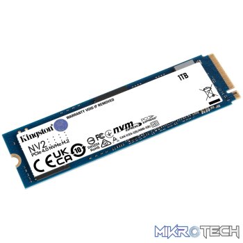 Kingston NV2 M.2 1TB PCIe 4.0 NVMe Internal SSD SNV2S/1000G