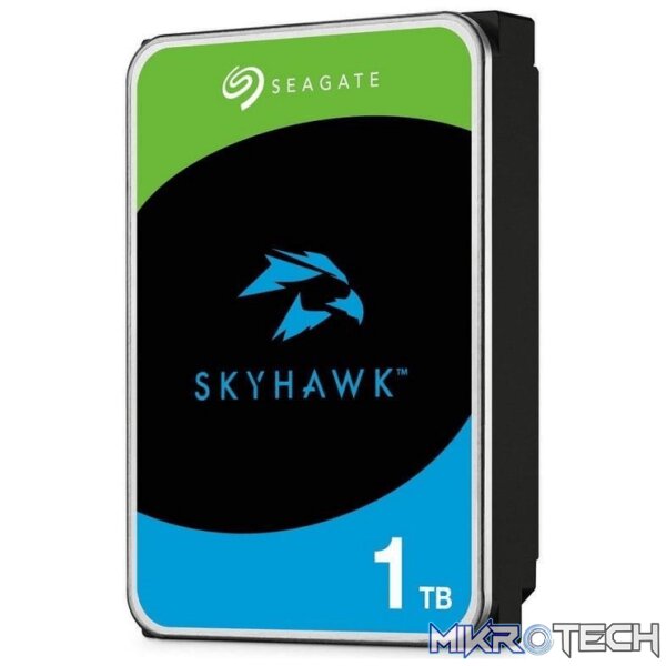 st1000vx013-internal-hard-drives-42588880011428 Seagate 1TB 3.5 Skyhawk Surveillance HDD 64MB - Image 1