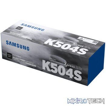 Samsung CLT-K504S Black Toner Cartridge 2500 pages SU160A Single-pack