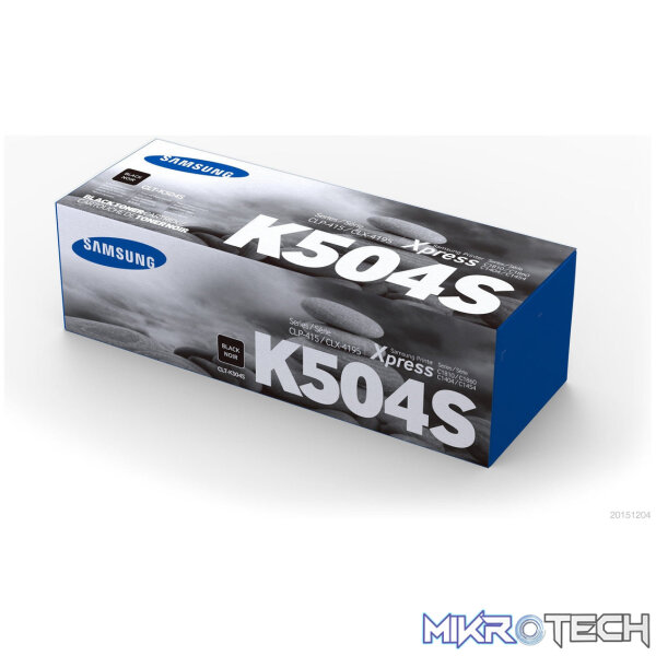 Samsung CLT-K504S Black Toner Cartridge 2500 pages SU160A Single-pack - Image 3
