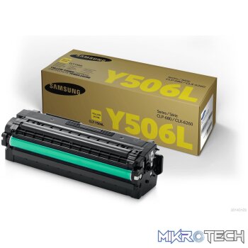 Samsung CLT-Y506L Yellow Toner Cartridge 3