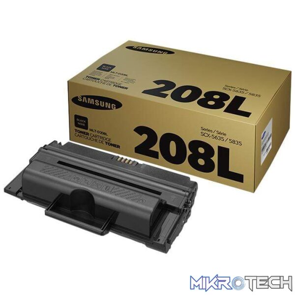 Samsung MLT-D208L Black Toner Cartridge 10,000 Pages Original SU989A Single-pack - Image 3
