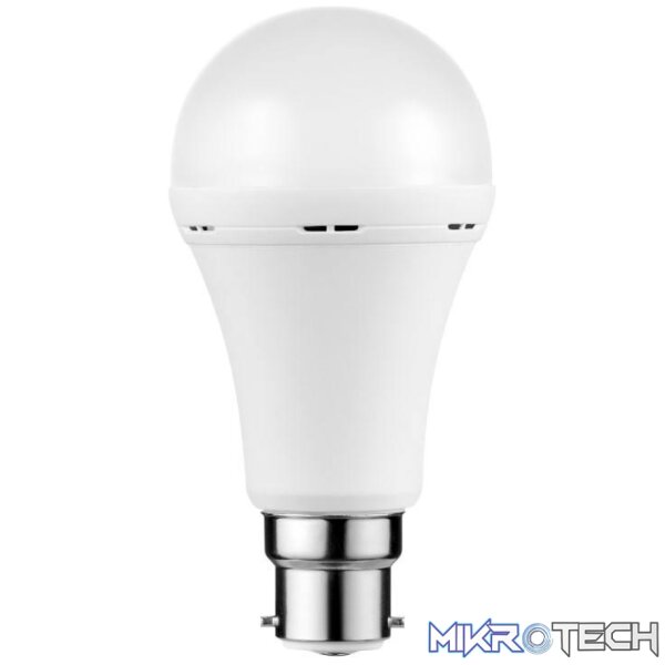 swd-10001-9-b22-ww-other-accessories-45529858080932 Switched 9W A60 Rechargeable B22 LED Light Bulb Warm White SWD-10001-9-B22-WW - Image 1