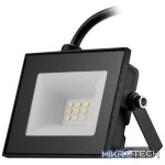 Switched Classic 10W LED Flood Light Black SWD-10015-10