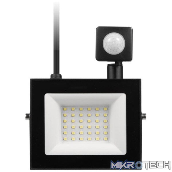 Switched Classic 30W LED Flood Light with Automatic Motion Sensor SWD-10016-30 - Image 2