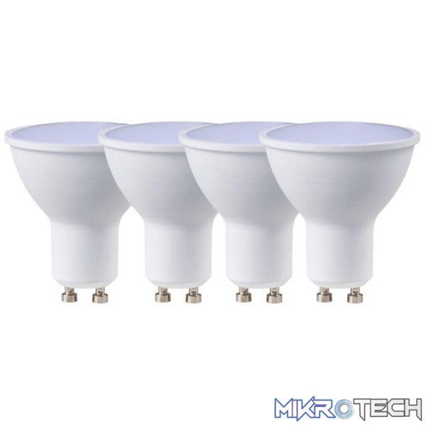 swd-10017-gu10r-4-ww-other-accessories-45532524347556 Switched 3W GU10 Rechargeable LED Light Bulb Warm White 4-pack SWD-10017-GU10R-4-WW - Image 1