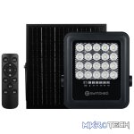 Switched Urban Pro Series 50W Floodlight with Solar Panel and Remote SWD-10037-50-BK