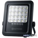 Switched Urban Pro Series 50W Floodlight with Solar Panel and Remote SWD-10037-50-BK - Image 2
