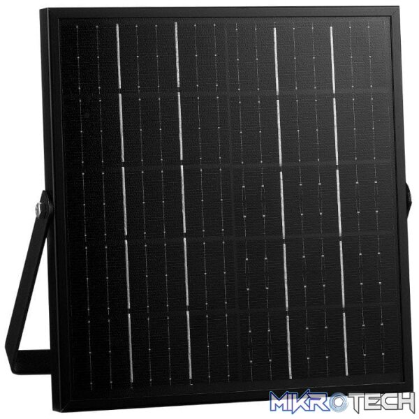 Switched Urban Pro Series 50W Floodlight with Solar Panel and Remote SWD-10037-50-BK - Image 3