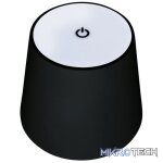 Switched Sleek Series Universal Rechargeable LED Bottle Lamp Black SWD-50030-BK - Image 2