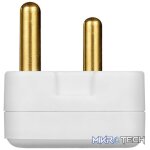 Switched 3-way Schuko Adapter with 1x Type-C and 1x USB-A Charger SWD-72014-WT - Image 4