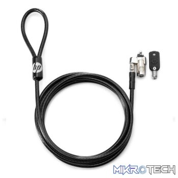 HP Keyed Cable Lock 10mm T1A62AA