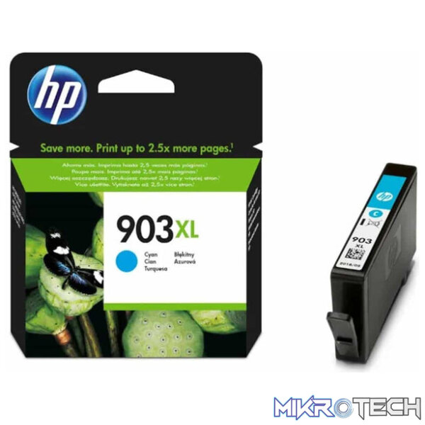HP 903XL Cyan High Yield Printer Ink Cartridge Original T6M03AE Single-pack - Image 8