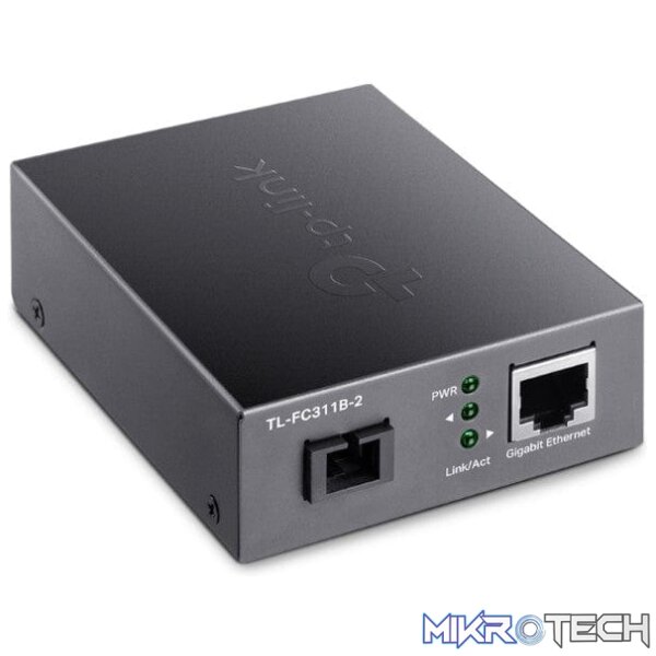 TP-Link TL-FC311B-2 Gigabit WDM Media Converter - Image 2