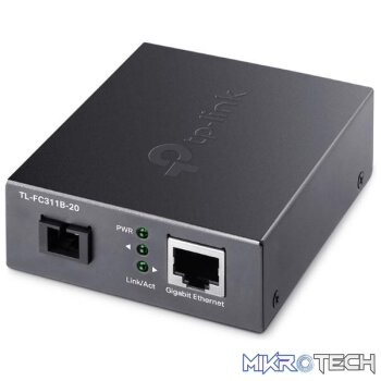 TP-Link TL-FC311B-20 Gigabit WDM Media Converter