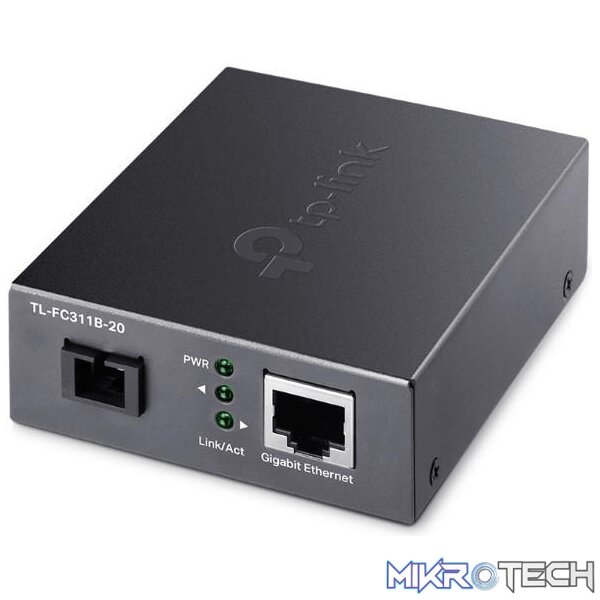 TP-Link TL-FC311B-20 Gigabit WDM Media Converter TP-Link TL-FC311B-20 Gigabit WDM Media Converter
