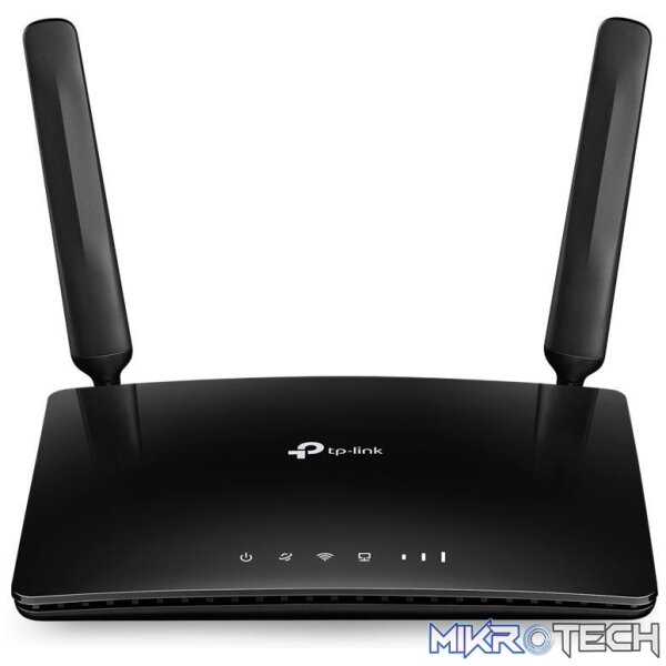 tl-mr150-routers-20741103878308 TP-Link TL-MR150 Wi-Fi 4 Wireless Router Single-band 2.4GHz Fast Ethernet 3G 4G Black - Image 1
