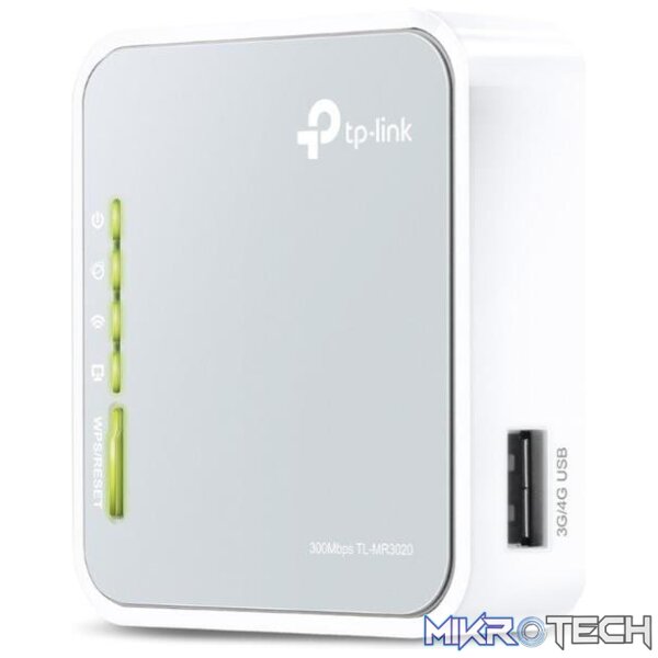 TP-Link TL-MR3020 Portable 3G/4G Wireless N Router - Image 2