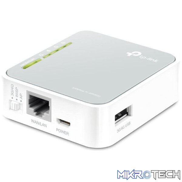 TP-Link TL-MR3020 Portable 3G/4G Wireless N Router - Image 3
