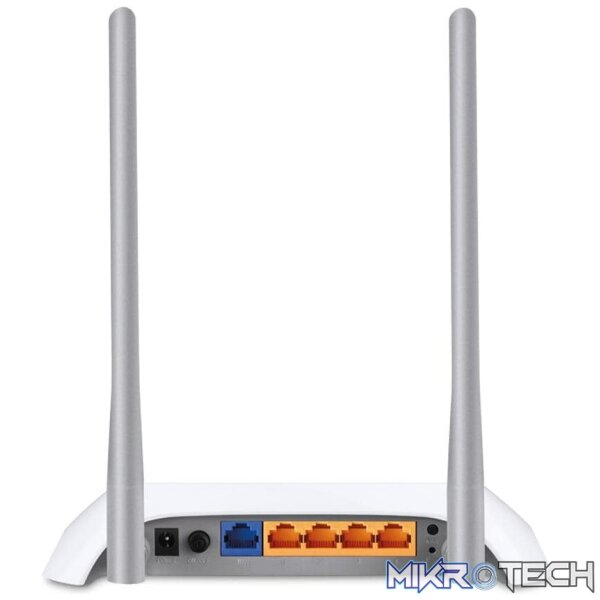 TP-Link TL-MR3420 Wi-Fi 4 Wireless Router Fast Ethernet Black and White - Image 6