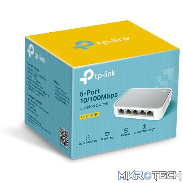TP-Link 5 Port Desktop Switch - Image 3