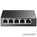 TP-Link TL-SF1005LP 5-Port 10/100Mbps Unmanaged Desktop PoE Switch with 4-port - Image 2
