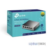 TP-Link TL-SF1005P Unmanaged Network Switch Fast Ethernet 10/100 Mbits PoE Black - Image 2