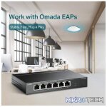 TP-Link TL-SF1006P Network Switch Fast Ethernet (10/100) Power over (PoE) Black - Image 12