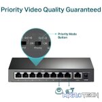 TP-Link 9 Port Unmanaged POE Desktop Switch - Image 4