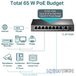 TP-Link TL-SF1009P 9-Port 10/100Mbps Desktop Switch with 8-Port PoE+ - Image 6