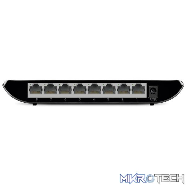 TP-Link TL-SG1008D 8-Port Gigabit Desktop Switch Unmanaged Black - Image 5