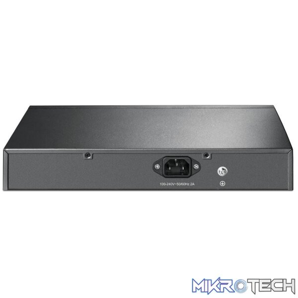 TP-Link TL-SG1008MP Unmanaged Network Switch Gigabit Ethernet 10/100/1000 Mbits PoE Black - Image 3