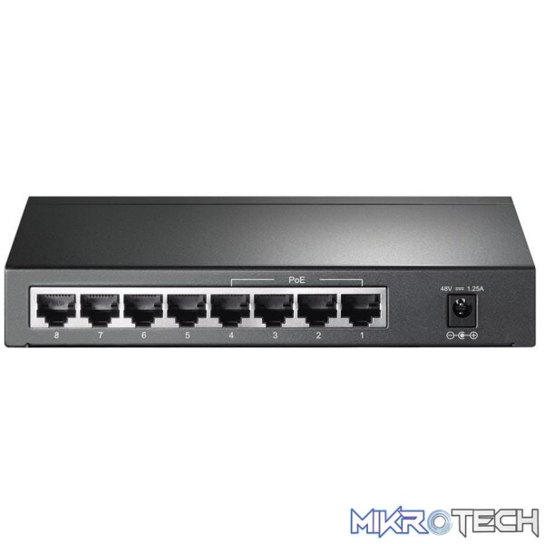 TP-Link TL-SG1008P Network Switch Gigabit Ethernet 10/100/1000 Mbits PoE Hazelnut - Image 5