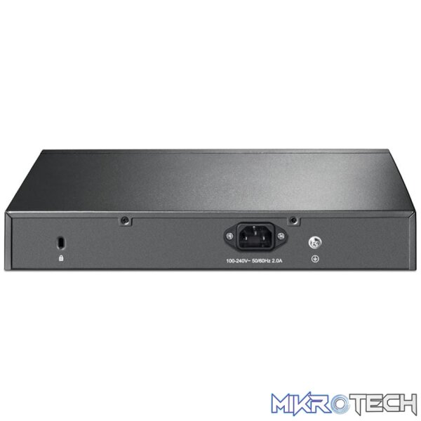 TP-Link TL-SG1016PE Managed Network Switch Gigabit Ethernet 10/100/1000 Mbits PoE Black - Image 4
