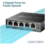 TP-Link 5 Port Gigabit Smart Switch - Image 6