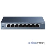 TP-Link TL-SG108 8-Port 10/100/1000 Mbits Desktop Switch Unmanaged Black