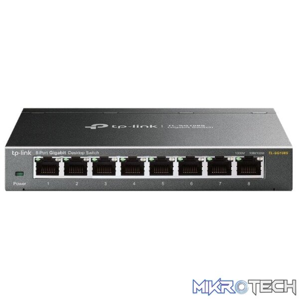 TP-Link TL-SG108S 8-port Gigabit Desktop Unmanaged Switch - Image 3