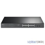 TP-Link TL-SG1218MPE Jetstream 16-Port Gigabit Easy Smart Poe/Poe+ Switch