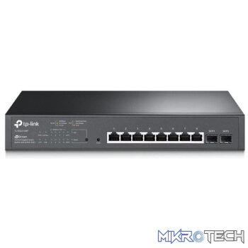 TP-Link TL-SG2210MP JetStream 10-port Gigabit Smart Switch with 8-port PoE+