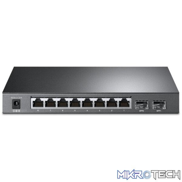 TP-Link TL-SG2210P Managed Network Switch L2/L4 Gigabit PoE Black - Image 2