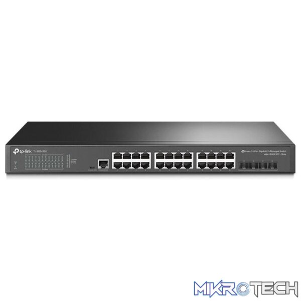 tl-sg3428x-switches-34622312906916 TP-Link TL-SG3428X JetStream 24-Port Gigabit L2 Managed Switch - Image 1